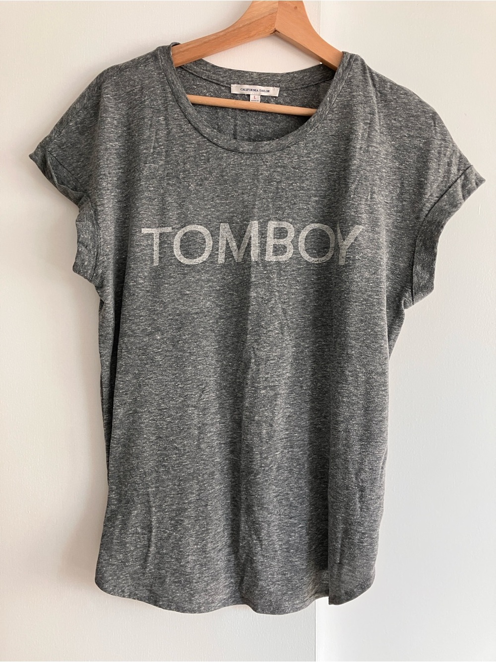 Vintage tri-blend tee TOMBOY